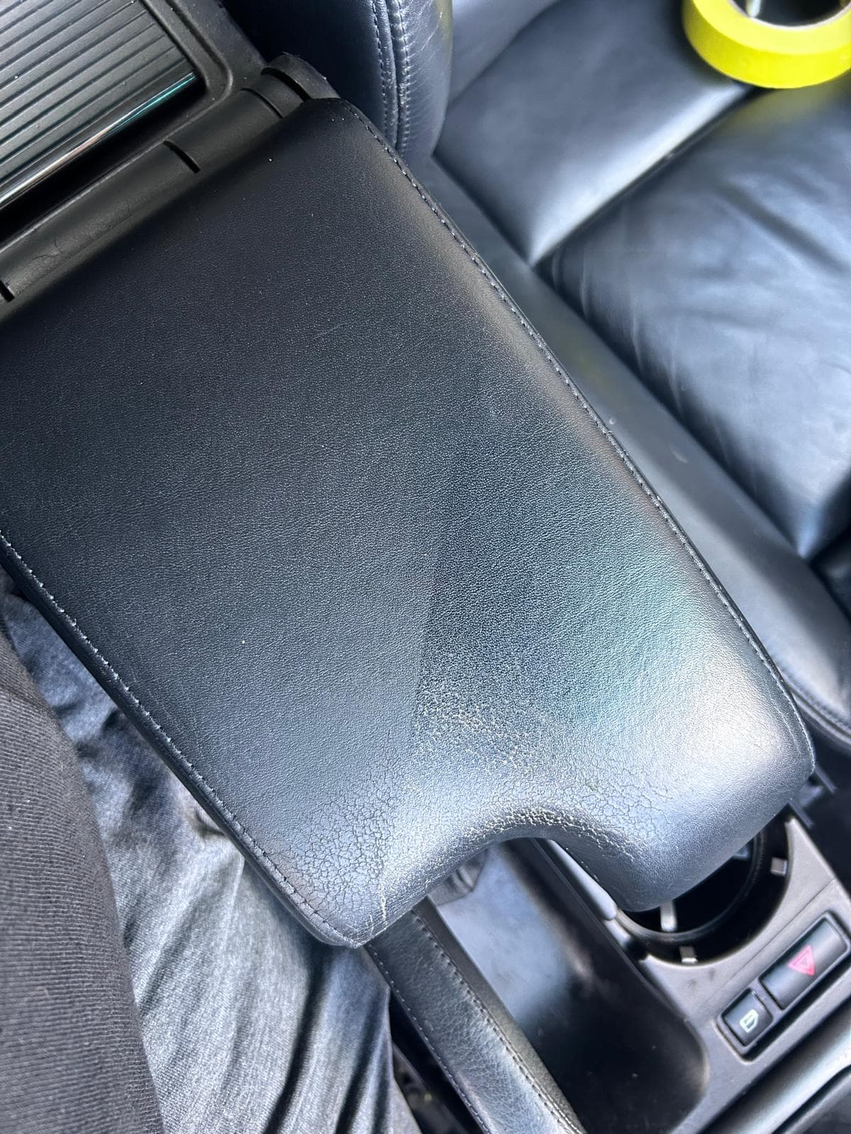 Interior armrest detail