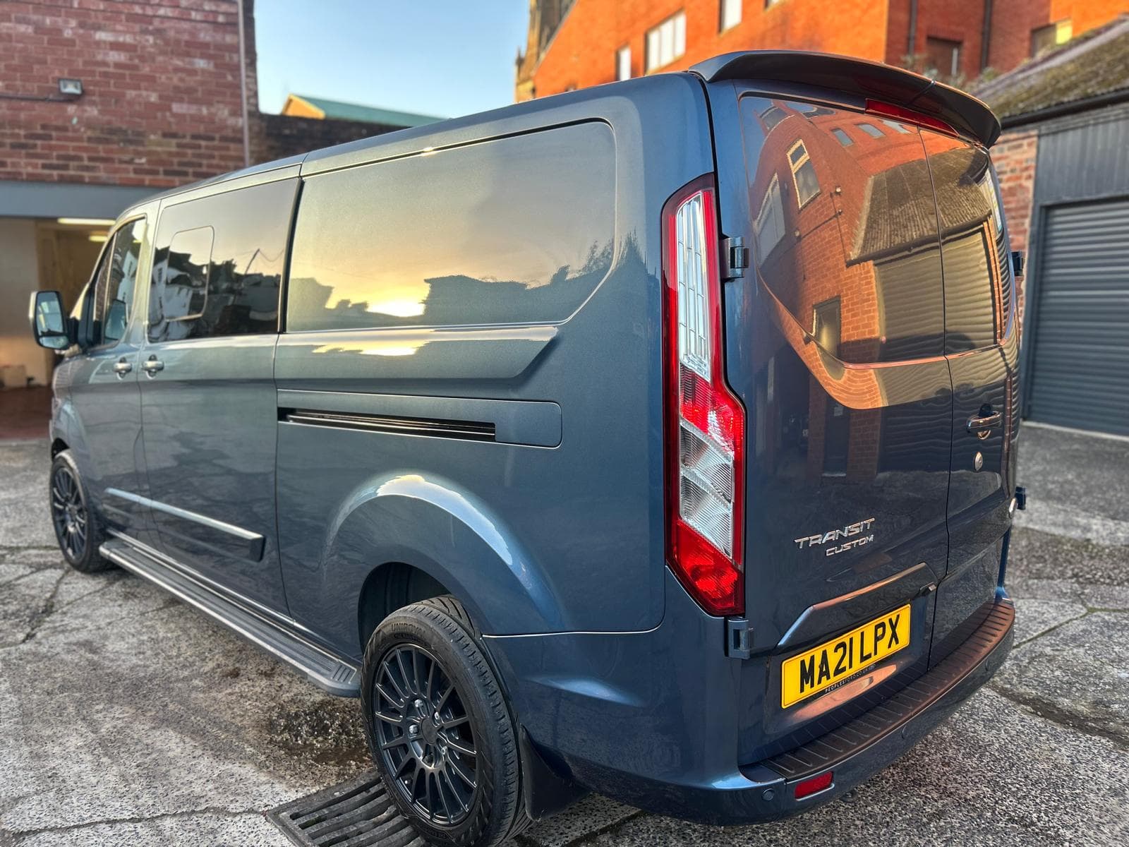 Ford Transit Custom rear after valet